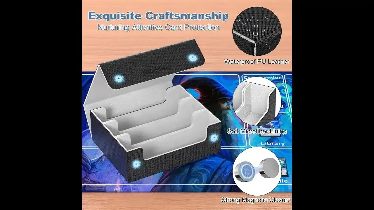 Card Deck Box for Trading Cards Video Review