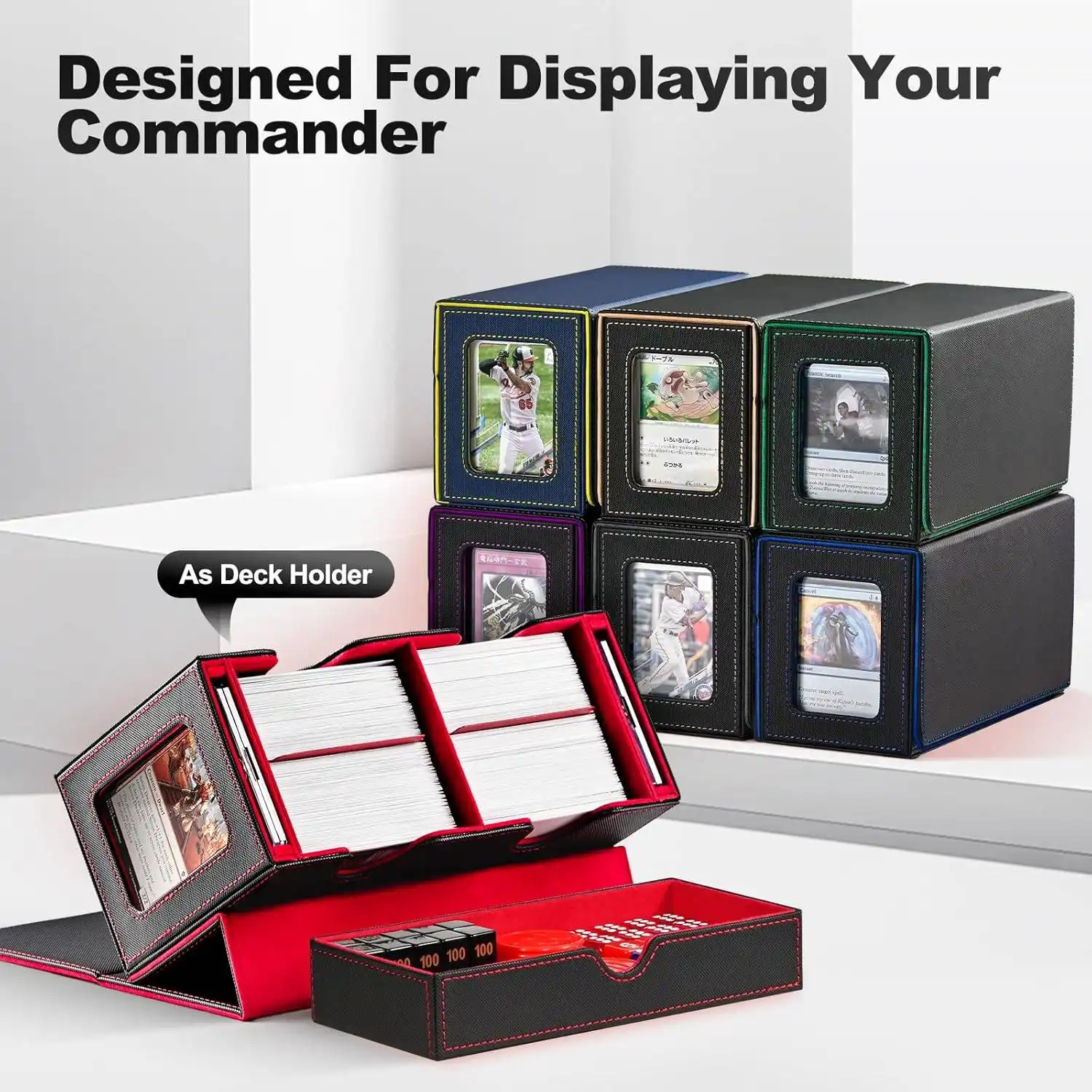 Anime-Inspired Artwork Deck Box
