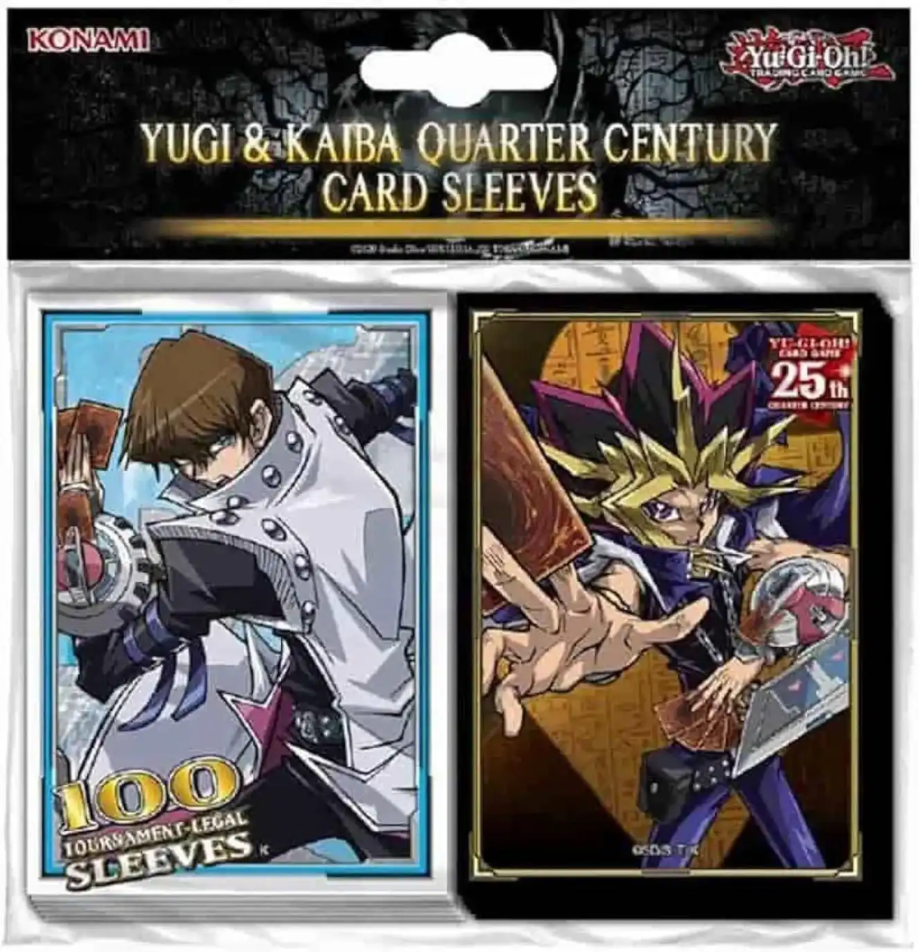Konami card sleeves for Yu-gi-oh